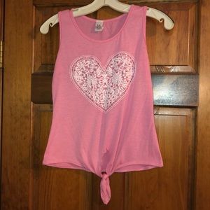 Pink tank top